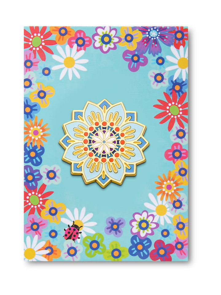 Pin türkise Blume