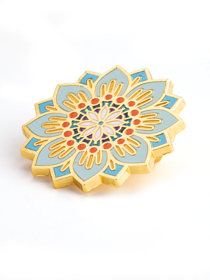 Pin türkise Blume