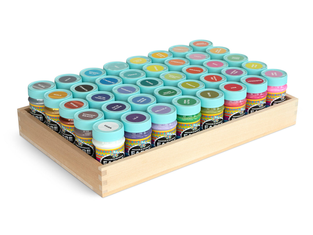 40 INDOOR &amp; OUTDOOR FARBEN – KOMPLETTSET