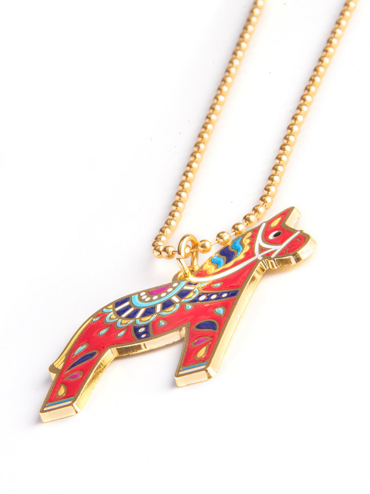 Halskette Dalapferd